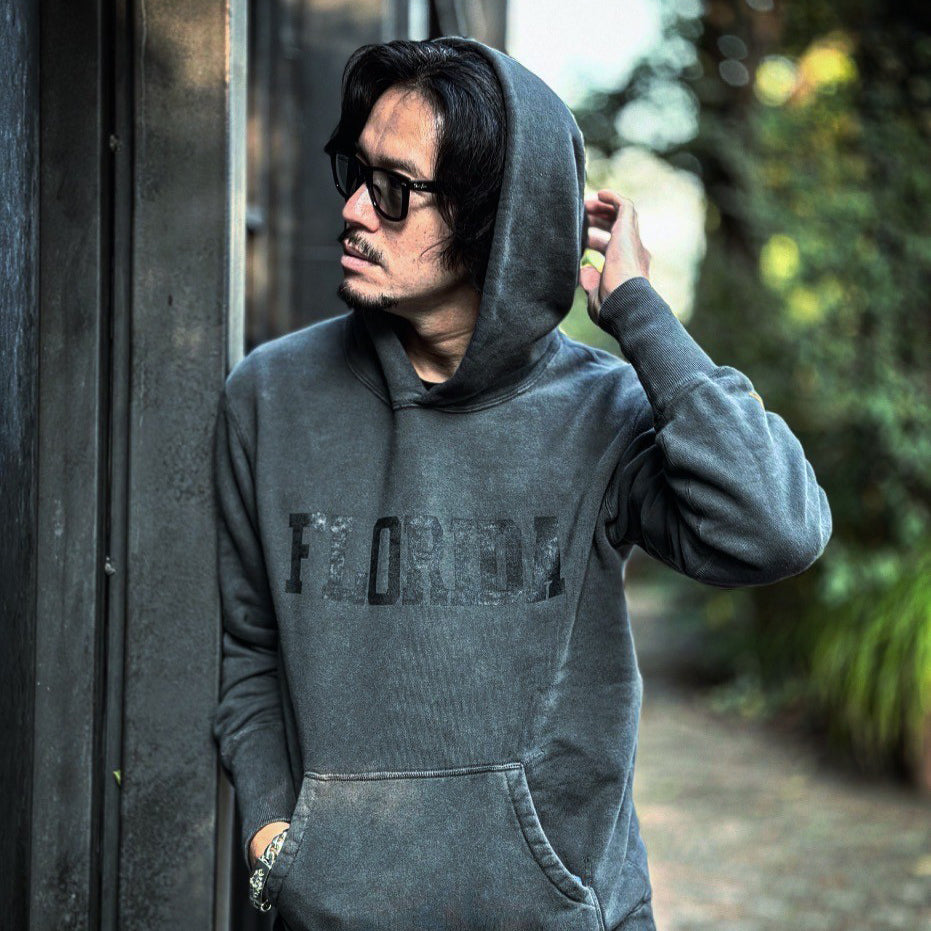 【THE BAR別注】VINTAGE SWEAT HOODIE(FLORIDA)