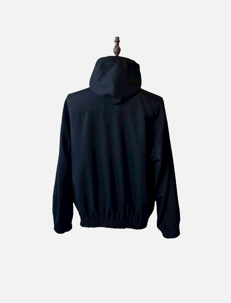 「SLIVER(スリバー)」TWR KERSEY ZIP-UP PARKA BLACK