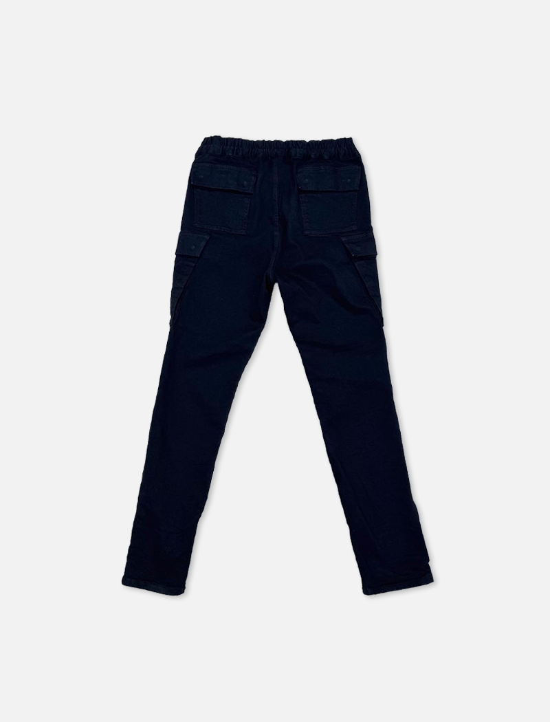 「DERANGE(デランジ)」ONE WASH DENIM CARGO SKINNY PANTS