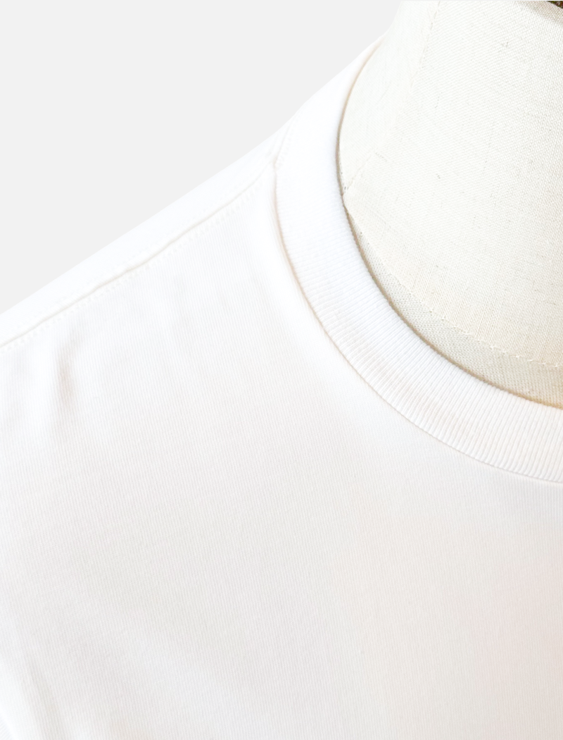 「THORN (ソーン)」SUVIN BASIC T-SHIRT WHITE