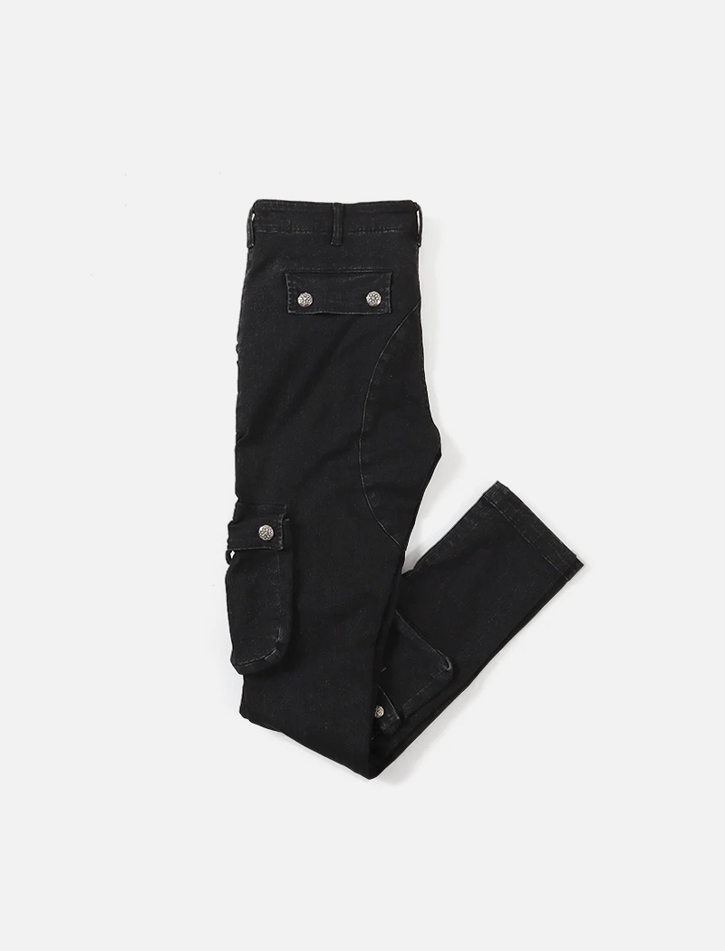 ID1115 Slim Tapered Cargo Pants