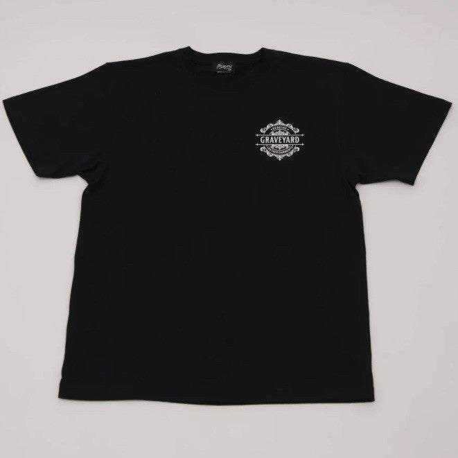 【THE BAR限定販売】THE BAR Special Oder 5.6oz S/S TEE ”GUNS&MARIA” BLACK