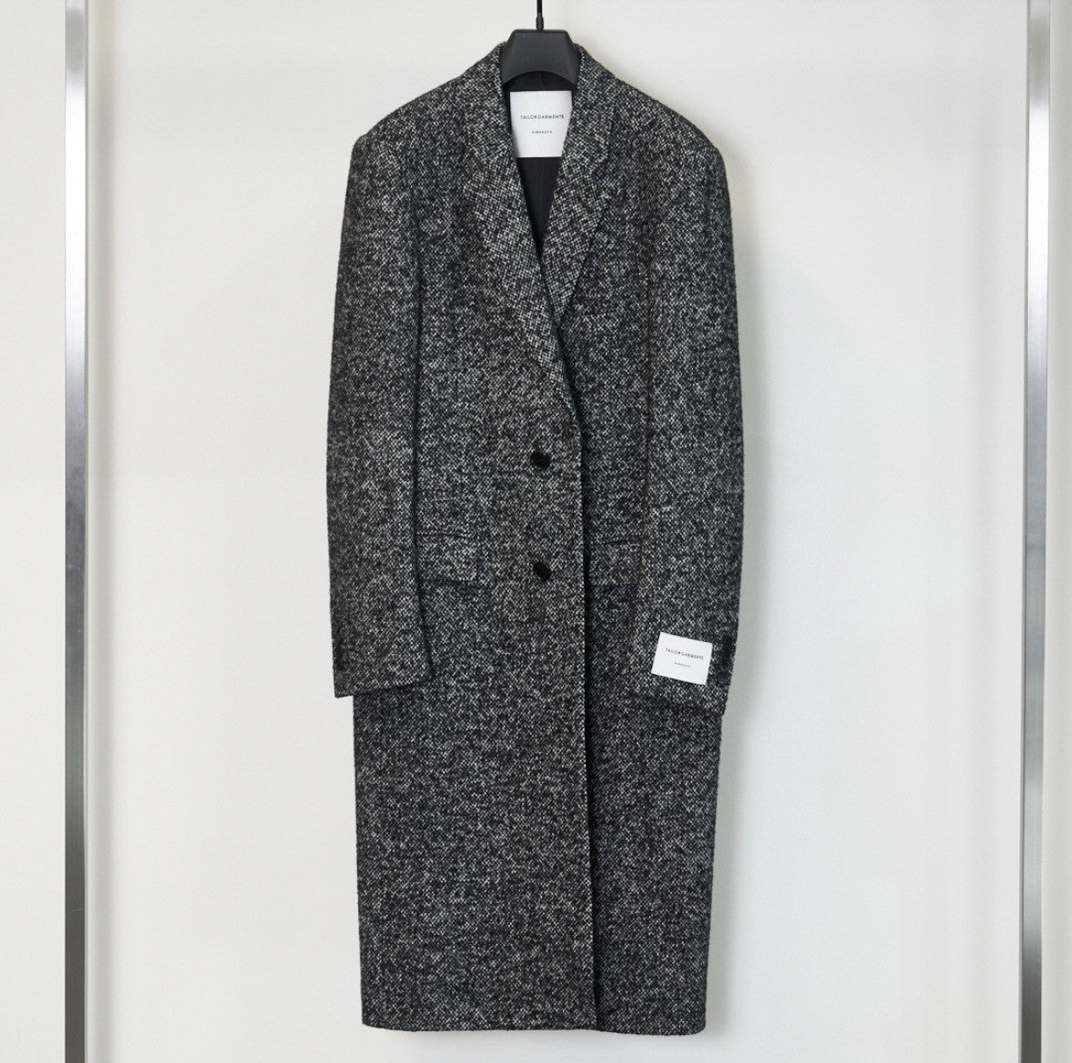 Silk Tweed Chester Coat