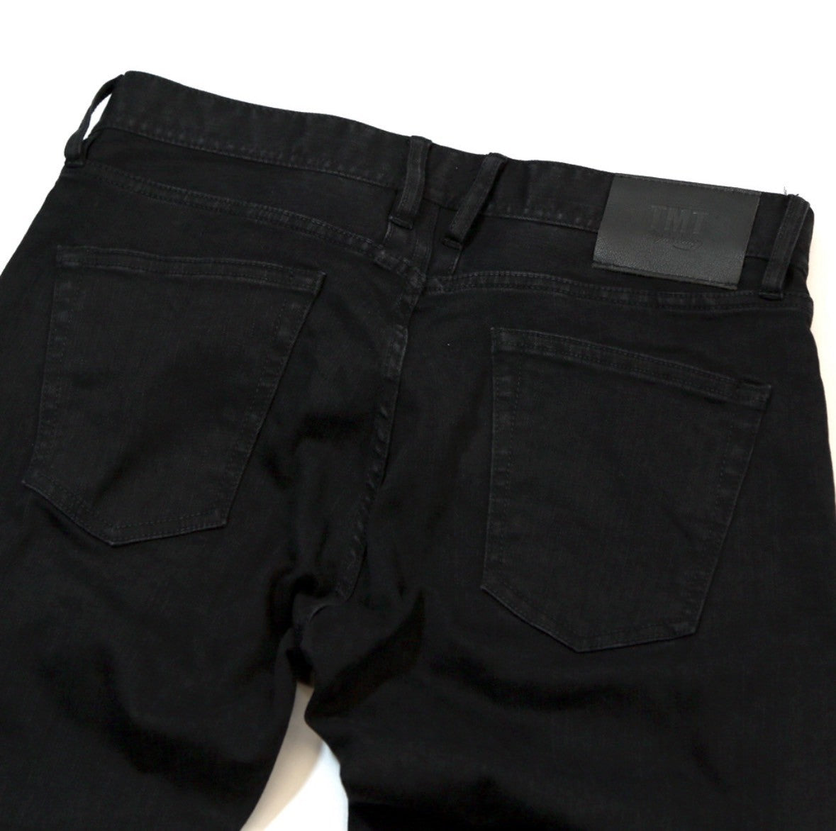 STRETCH COMFY DENIM 5P SKINNY SLIM FIT #BLACK