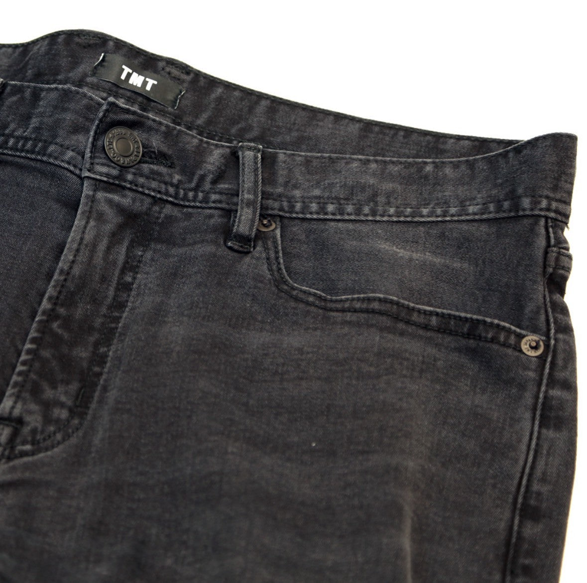STRETCH COMFY DENIM 5P SKINNY SLIM FIT #CHARCOAL