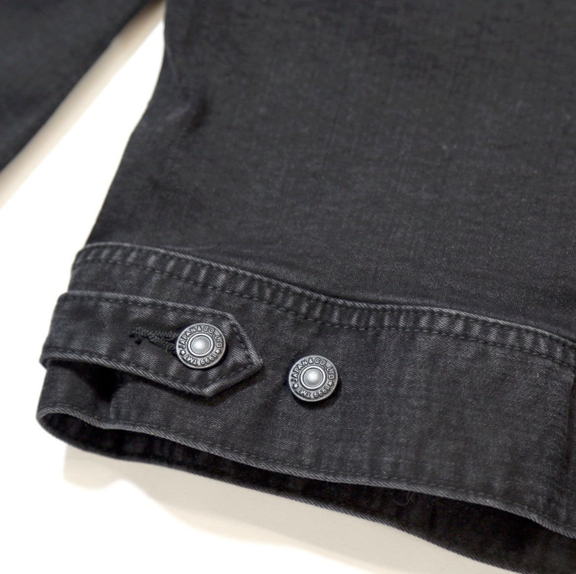 STRETCH COMFY DENIM JACKET #CHARCOAL