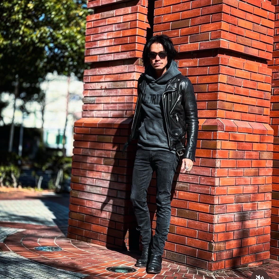 【THE BAR別注】VINTAGE SWEAT HOODIE(FLORIDA)
