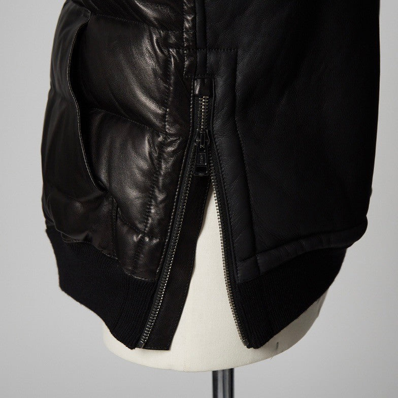 【期間限定販売】Turkish Lamb Nappa & Greek Baby Lamb Mouton Combination Bomber Jacket