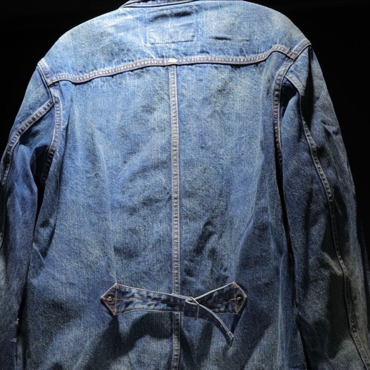 【HQ DENIM】TRUCKER JACKET(vintage processing.)
