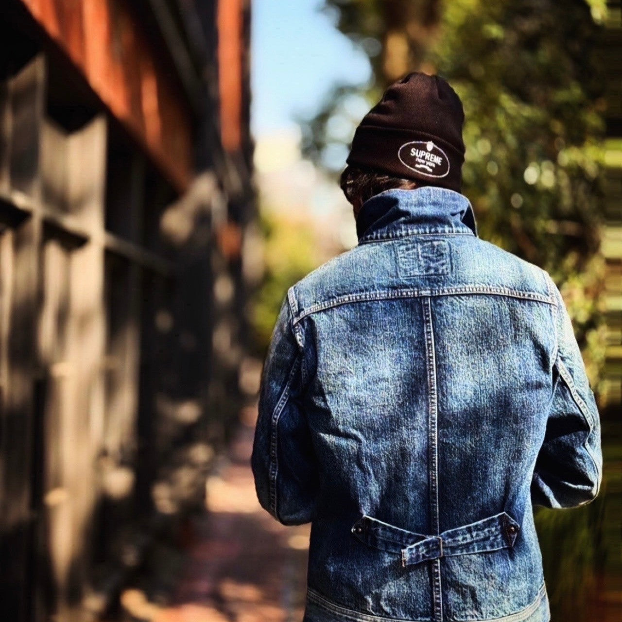 【HQ DENIM】TRUCKER JACKET(vintage processing.)