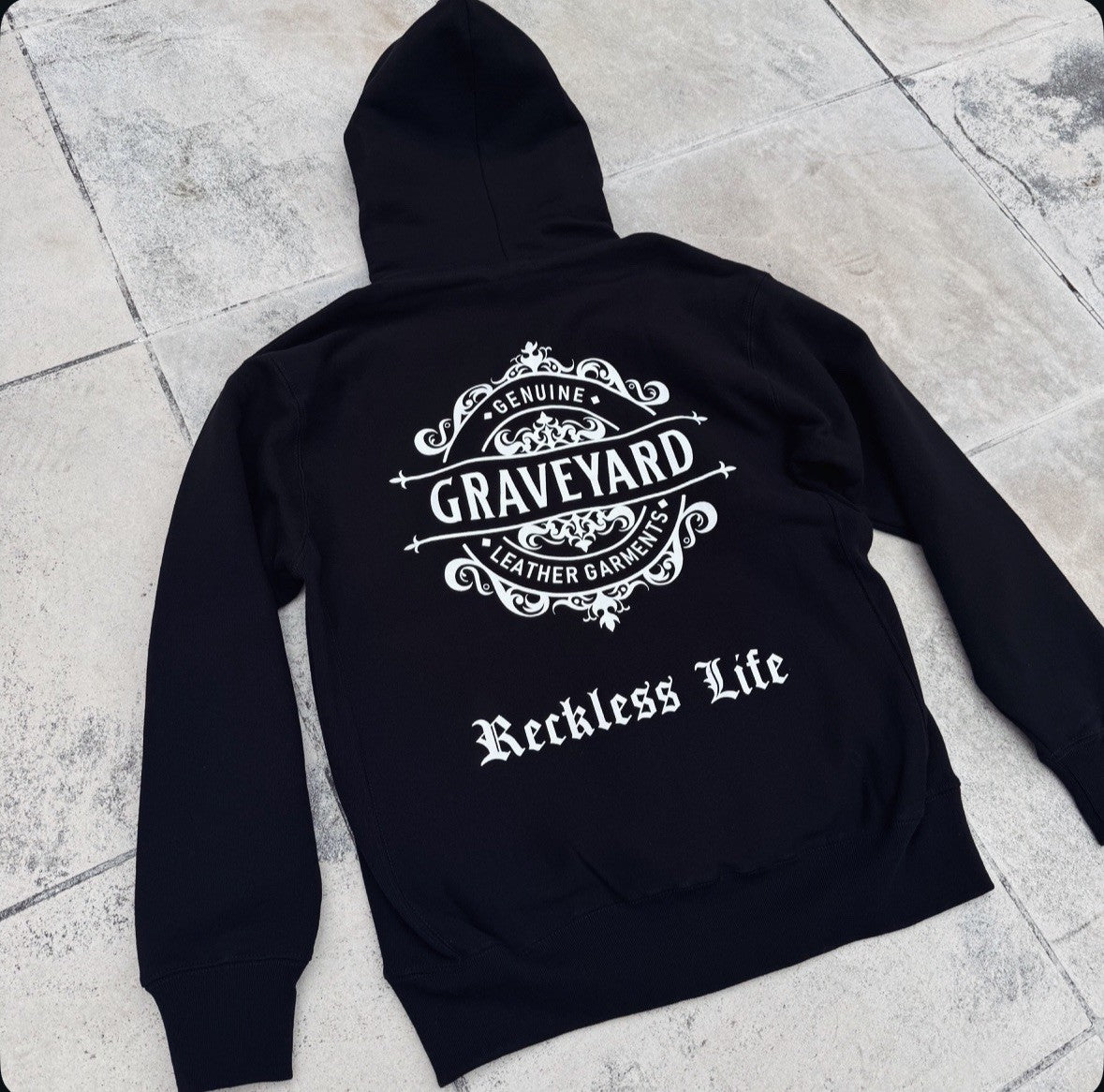 【THE BAR限定販売】別注L/S 12oz Fleece Lined Sweat Hoodie