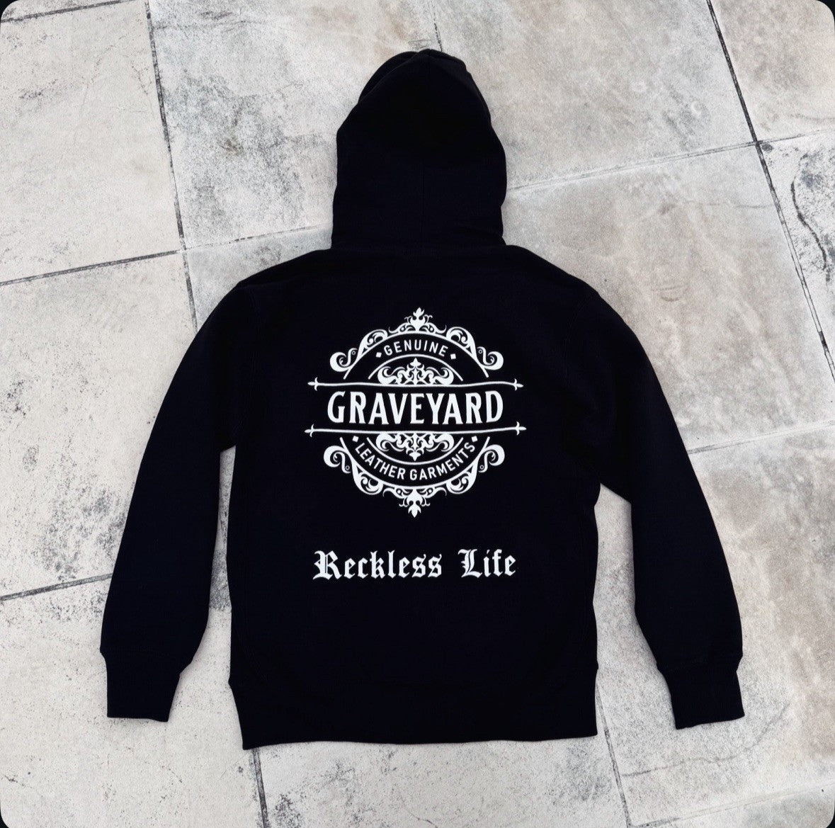 【THE BAR限定販売】別注L/S 12oz Fleece Lined Sweat Hoodie