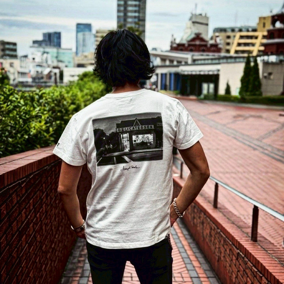 【TMT×Joseph Szabo】DRY COTTON S/S TEE (deli) ホワイト