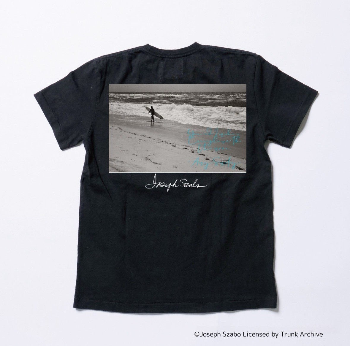 【TMT×Joseph Szabo】DRY COTTON S/S TEE (surf) ブラック