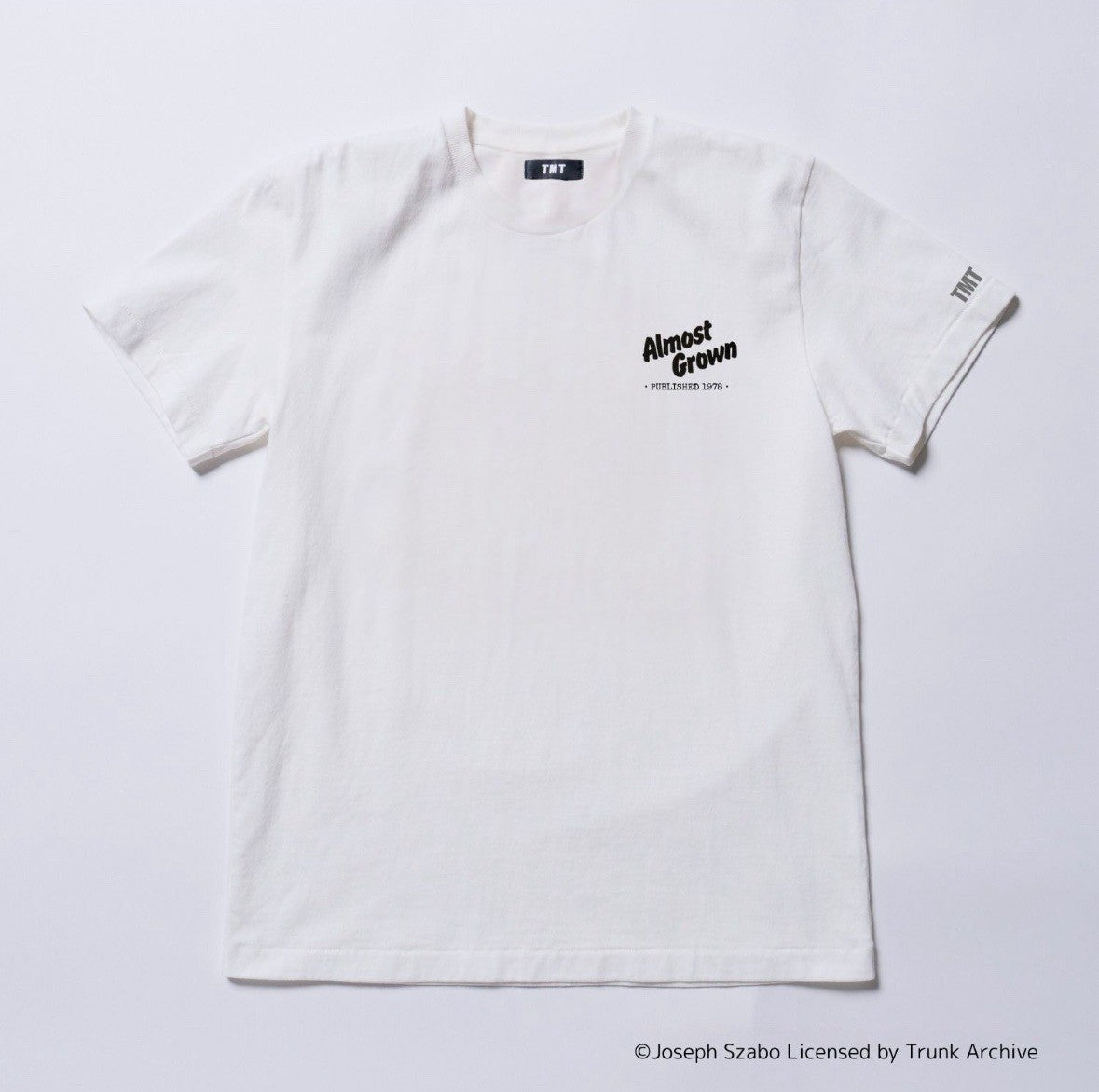 【TMT×Joseph Szabo】DRY COTTON S/S TEE (surf) ホワイト