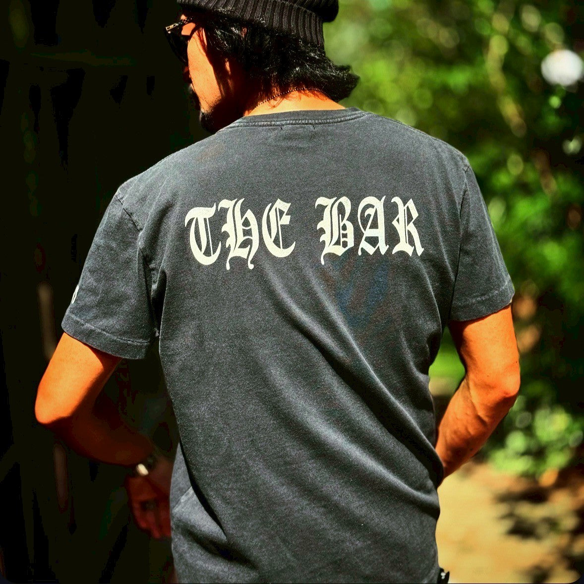 【THE BAR別注】DRY COTTON S/S TEE BLACK