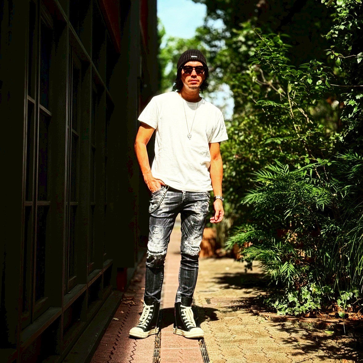【THE BAR別注】DRY COTTON S/S TEE WHITE
