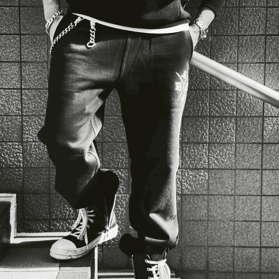 【THE BAR別注】L/L 12oz Fleece Lined Sweat Pants
