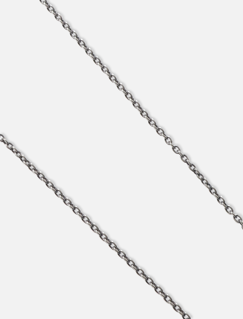 O.H. TINY SKULL NECKLACE(Diamond)