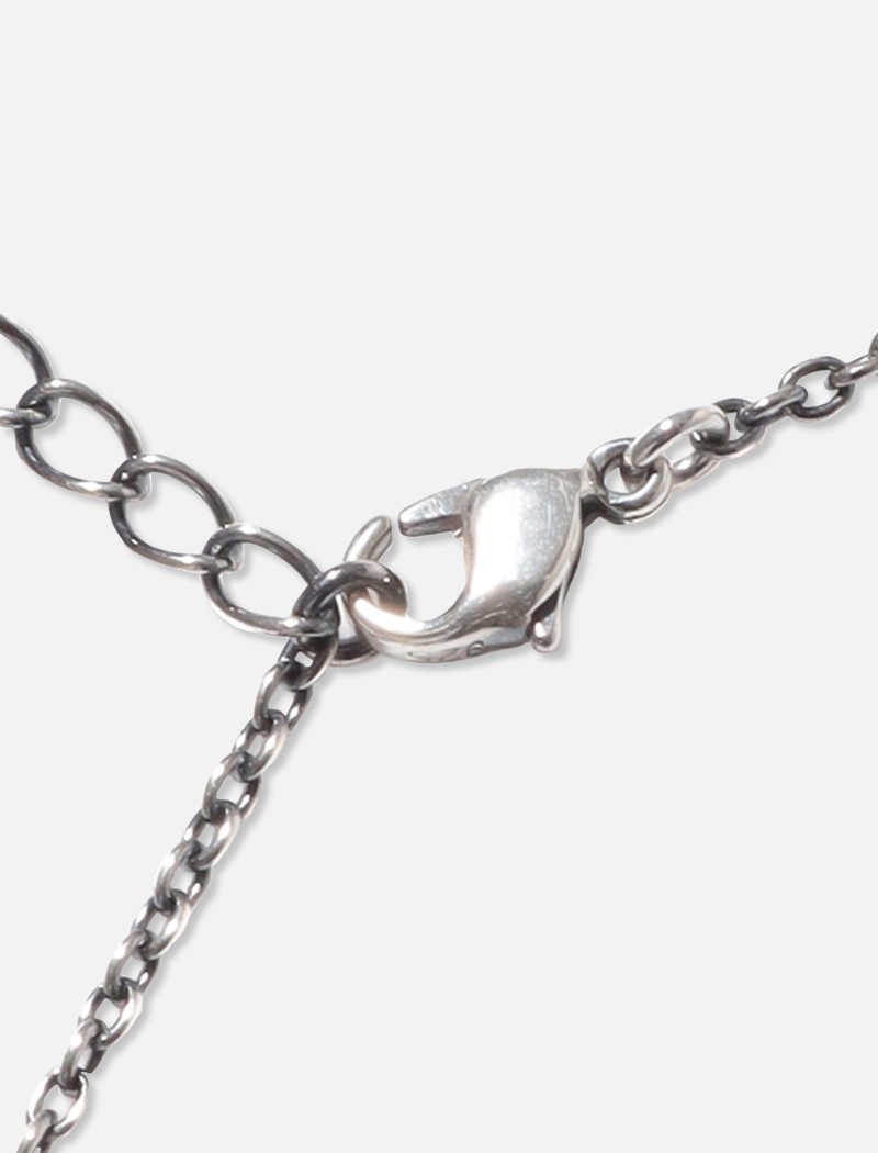 O.H. TINY SKULL NECKLACE(Diamond)