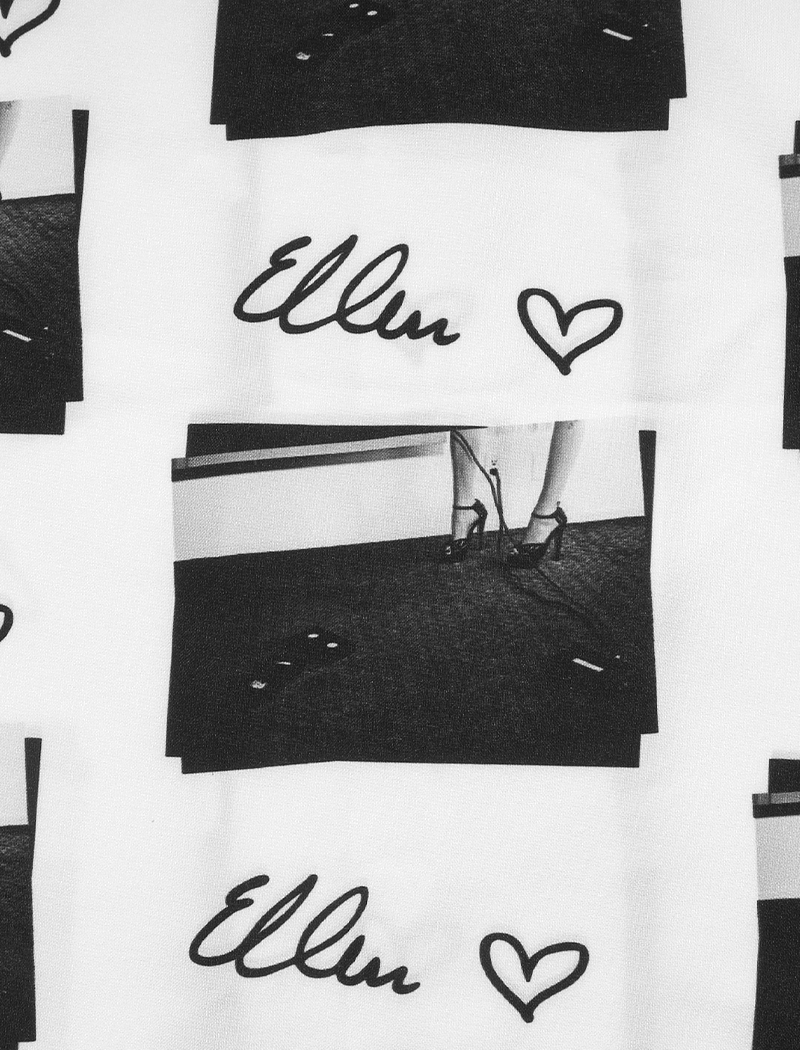 【TMT×Ellen Von Unwerth】OVERSIZED PHOTO SHIRTS