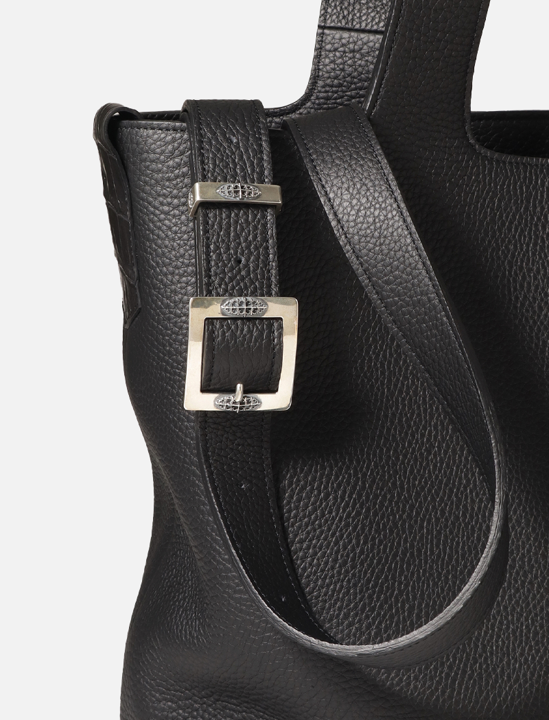 Haute leather tote bag BELVOYE × TRACER