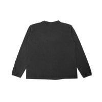 ID1905 US COTTON STUDS LONG T-SHIRT VINTAGE BLACK