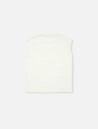 DRY COTTON JERSEY SLEEVELESS TEE (LOGO)