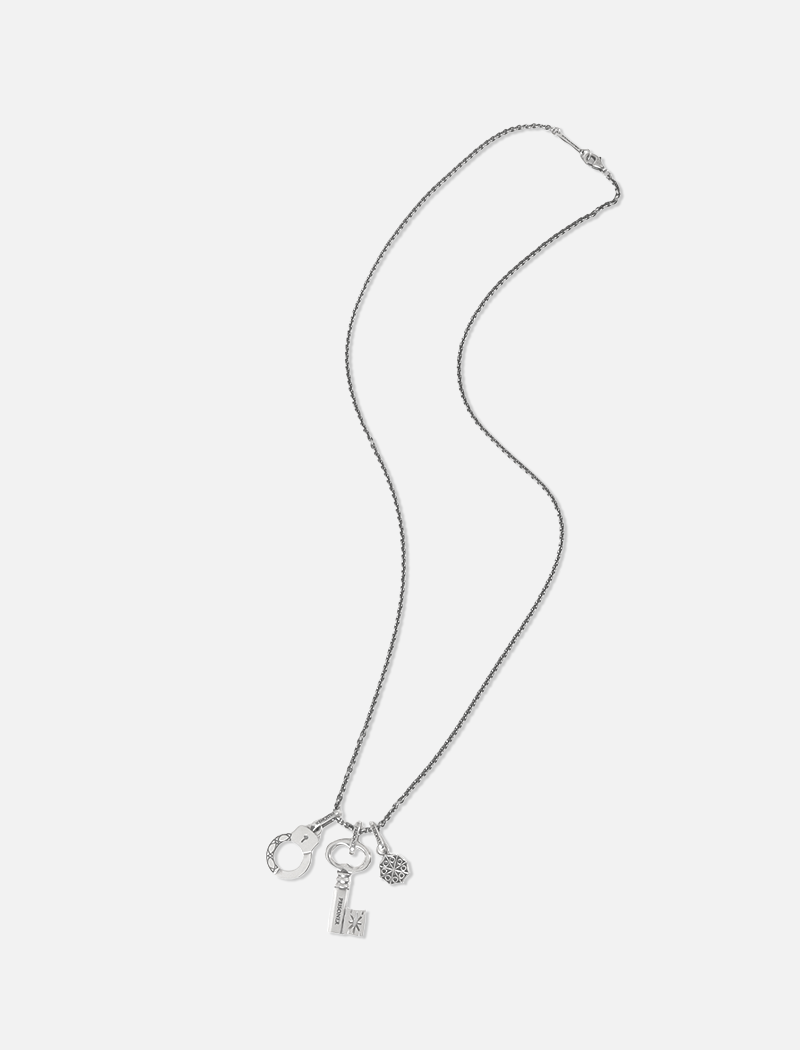 ID6103 NECKLACE TOP (OCTAGON) 925 SILVER