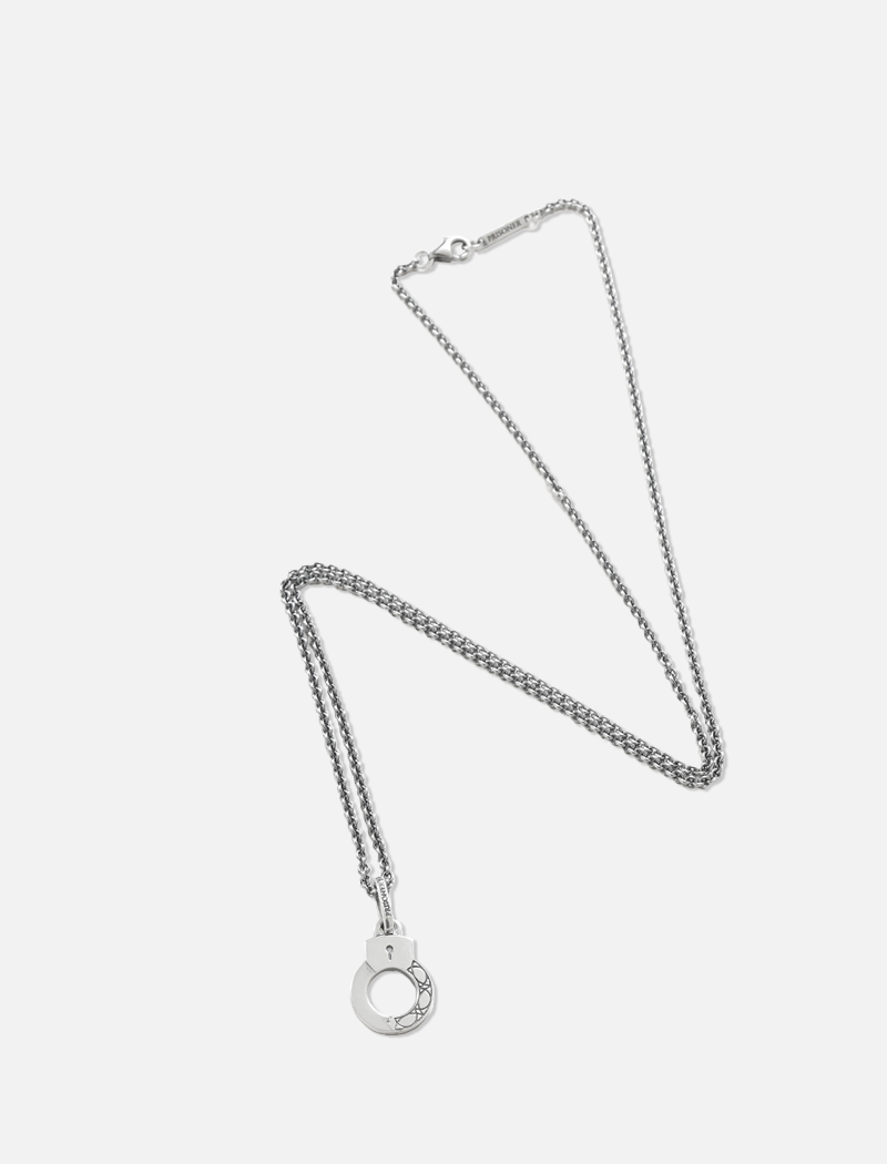 ID6102 NECKLACE TOP (HAND CUFFS) 925 SILVER