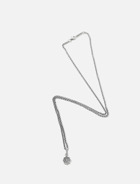 ID6103 NECKLACE TOP (OCTAGON) 925 SILVER