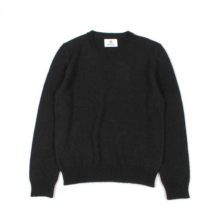 モヘア ウール セーター ブラック – THE BAR