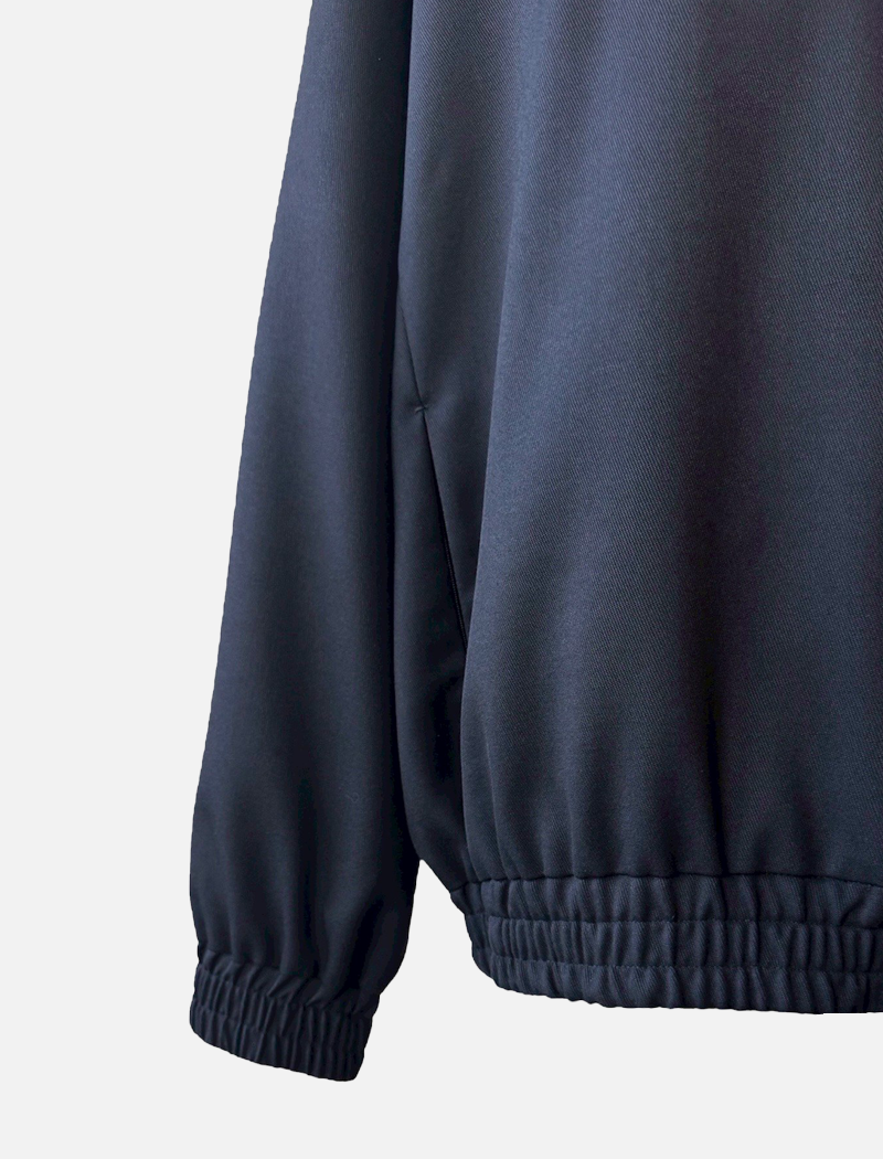 「SLIVER（スリバー）」TWR KERSEY ZIP-UP PARKA BLACK