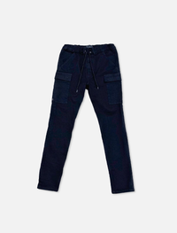 「DERANGE（デランジ）」ONE WASH DENIM CARGO SKINNY PANTS