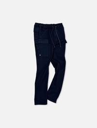 「DERANGE（デランジ）」ONE WASH DENIM CARGO SKINNY PANTS