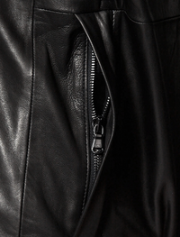 Collarless jacket