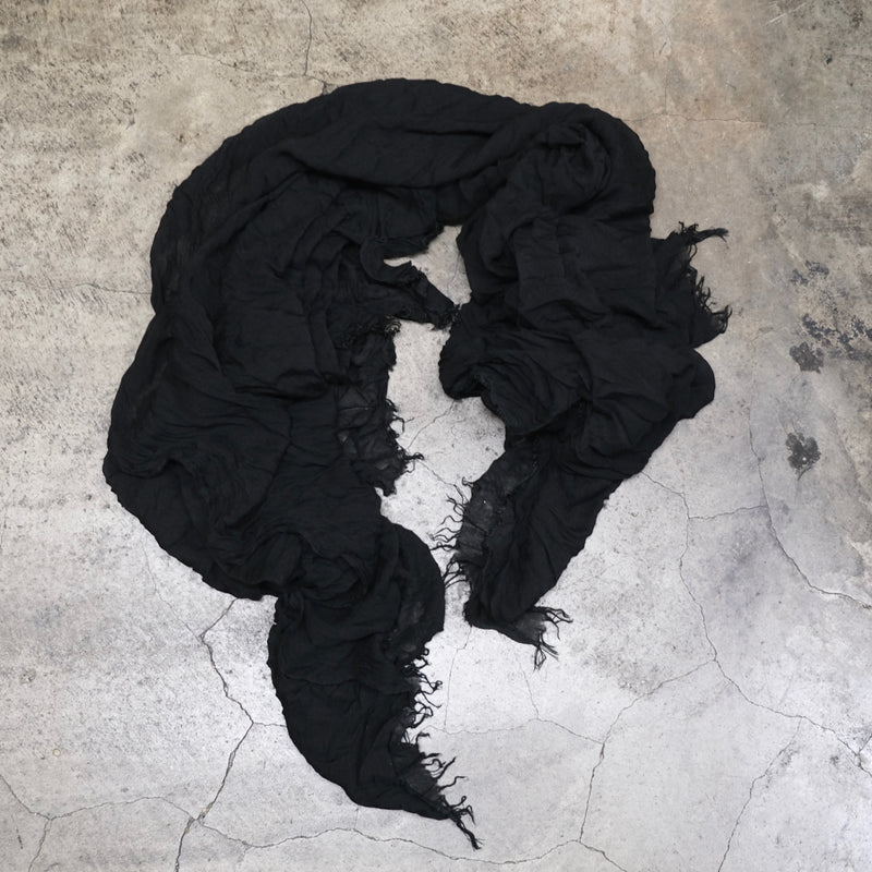 LOW GAGE RAYON STOLE カラー：ブラック