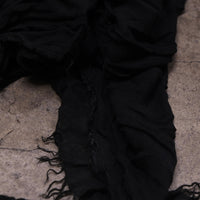 LOW GAGE RAYON STOLE カラー：ブラック