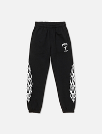 F&G03 12oz SWEAT PANTS FLAMES