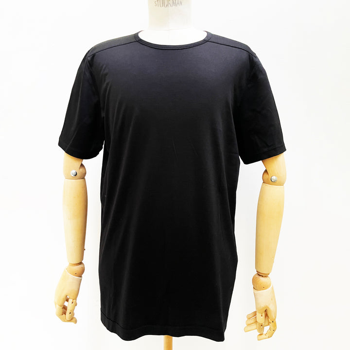 【THE BAR完全別注】<br>MT3019  Lyocell BackSeam CrewNeck Dress T-Shirt #09 BLACK