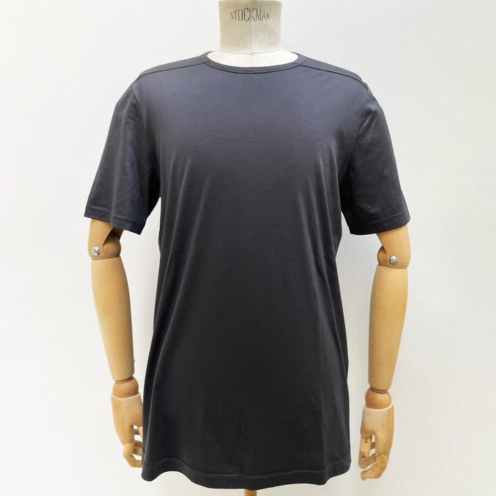 【THE BAR完全別注】<br>MT3019  Lyocell BackSeam CrewNeck Dress T-Shirt #19 CHARCOAL