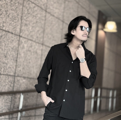 100/2 DOWN-PROOF BASIC SHIRT