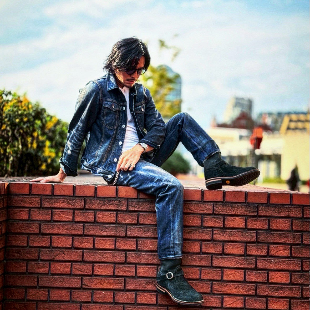 12oz SOFT DENIM TRUCKER JACKET INDIGO