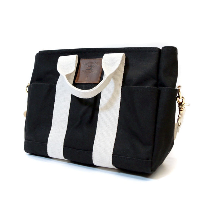 CANVAS VEGIE BAG (MIDIUM) #BLACK