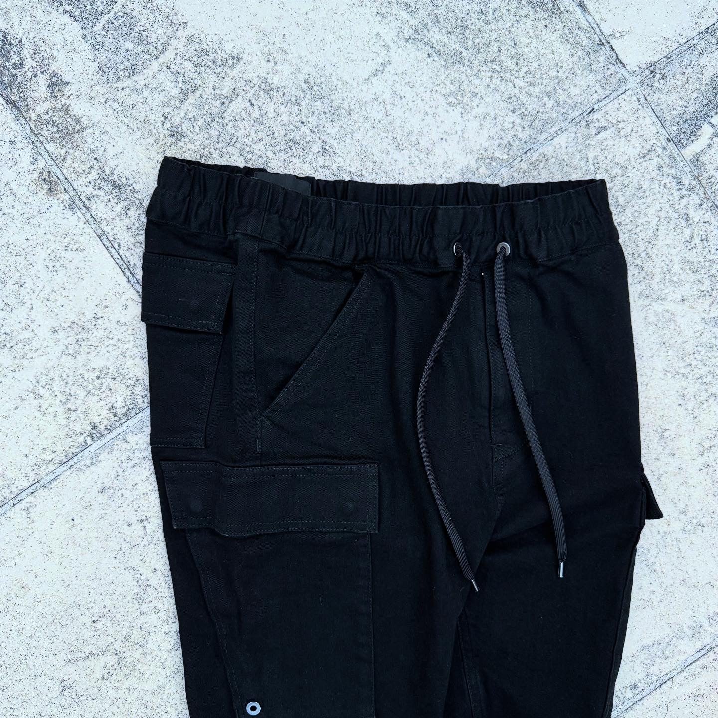 「DERANGE（デランジ）」ONE WASH DENIM CARGO SKINNY PANTS