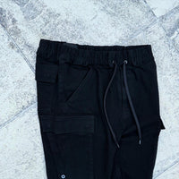 「DERANGE（デランジ）」ONE WASH DENIM CARGO SKINNY PANTS