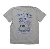 DRY COTTON JERSEY S/S TEE (SUN SWIM FUN)