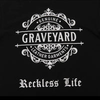 【THE BAR限定販売】THE BAR Special Oder 5.6oz S/S TEE ”Graveyard LOGO” BLACK