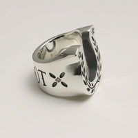 Laurel Horseshoe Ring Diamond