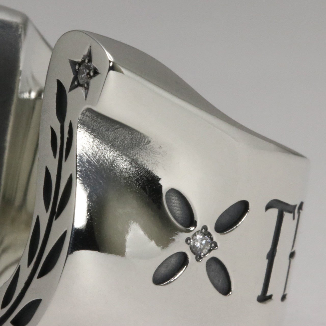 THE BAR別注】LAUREL HORSESHOE RING DIAMOND